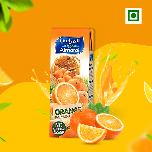 Almarai Orange Nectar Juice - 235ML